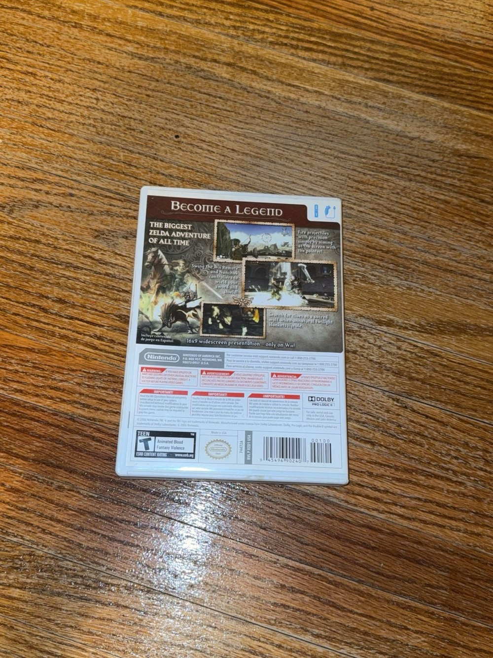 The Legend of Zelda Twilight Princess Nintendo Selects Wii Complete CIB - Picture 3 of 5